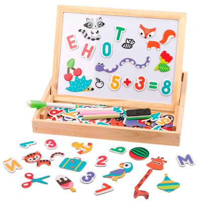 Бизи-чемоданчик Доска знаний магнитно-грифельная доска Mapacha 76800 1